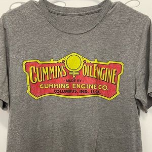 Cummins Brand Tee Vintage Cummins Logo